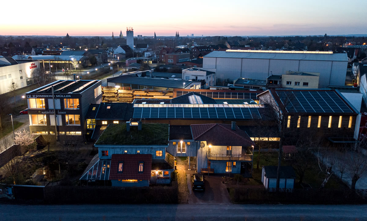 Zimmerei Müller - Luftaufnahme